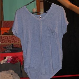 Blue t-shirt